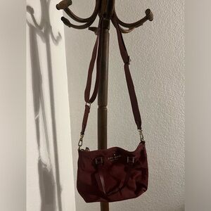 Kate Spade small red wine bag